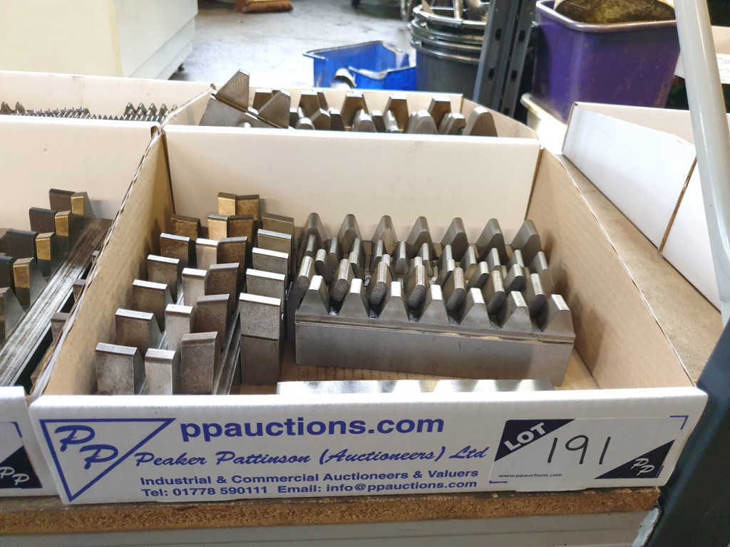 Qty various Sunderland modular cutters inc: 8MOD,...