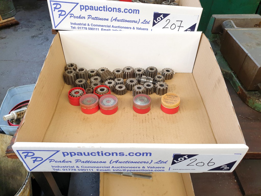 Qty various Mikron hob cutters