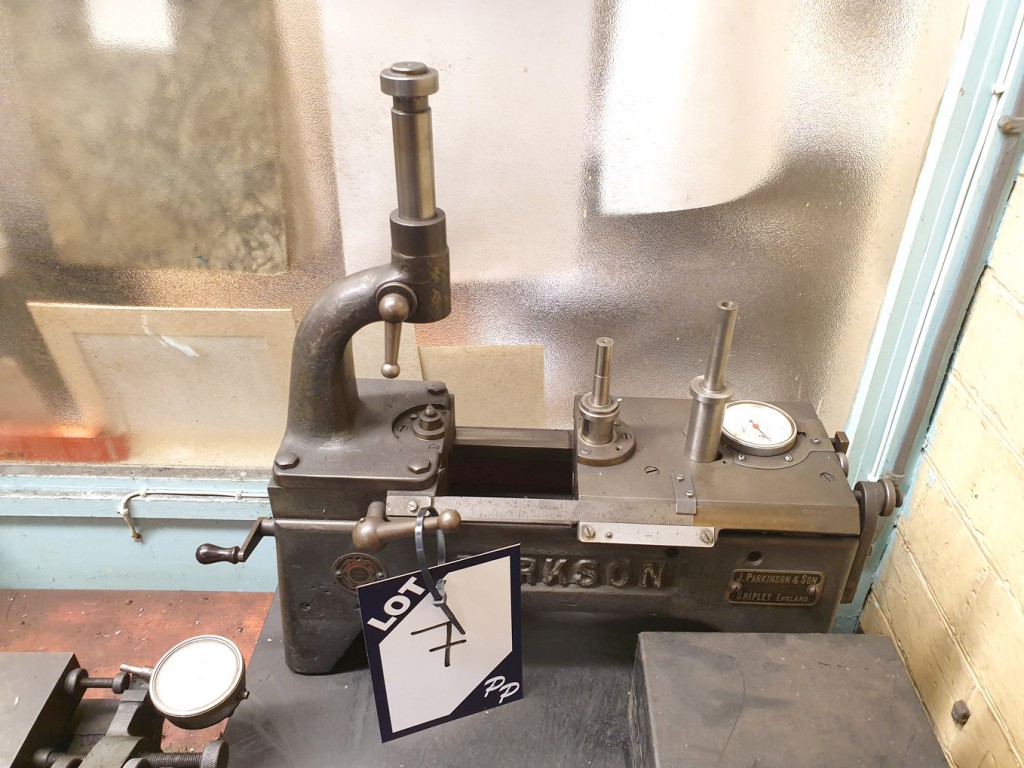 Parkson bench type 7" rolling gear tester