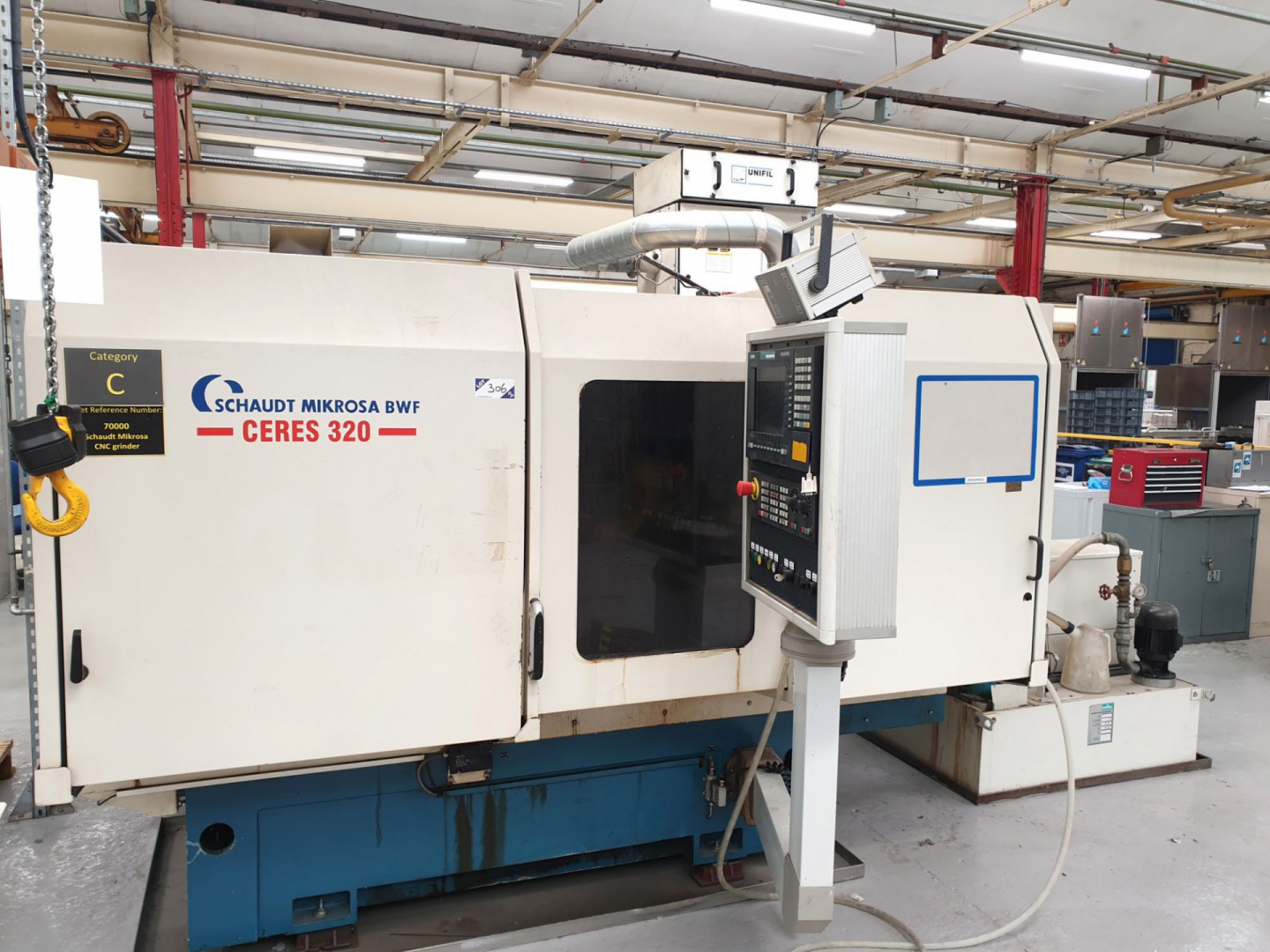 Schaudt Mikrosa type CERES 320 CNC universal grind...