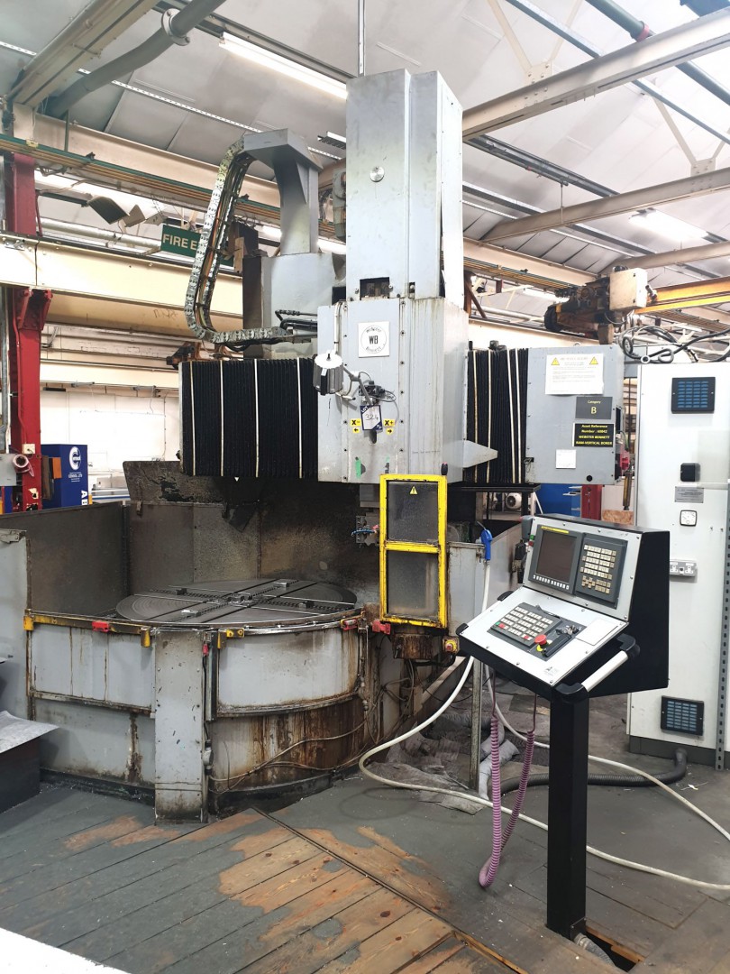 Webster Bennett CNC 54” elevating rail vertical bo...