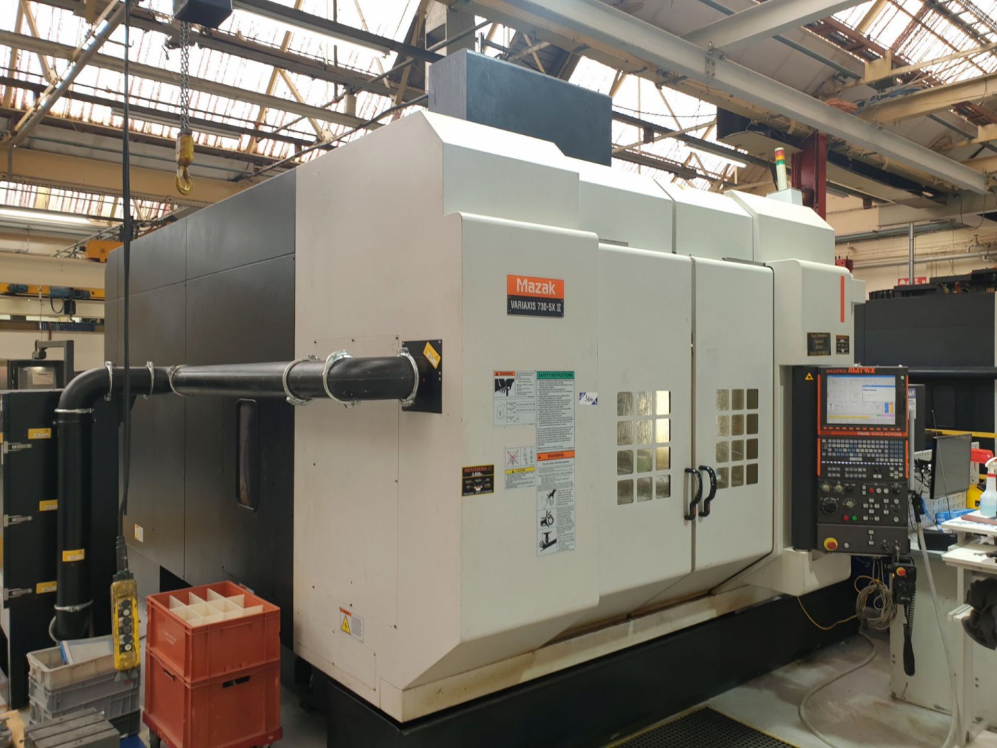Mazak Variaxis 730-5X II CNC 5 axis machining cent...