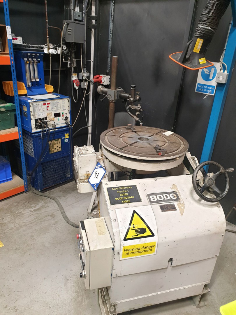 Bode 600mm dia powered welding manipulator with Me...