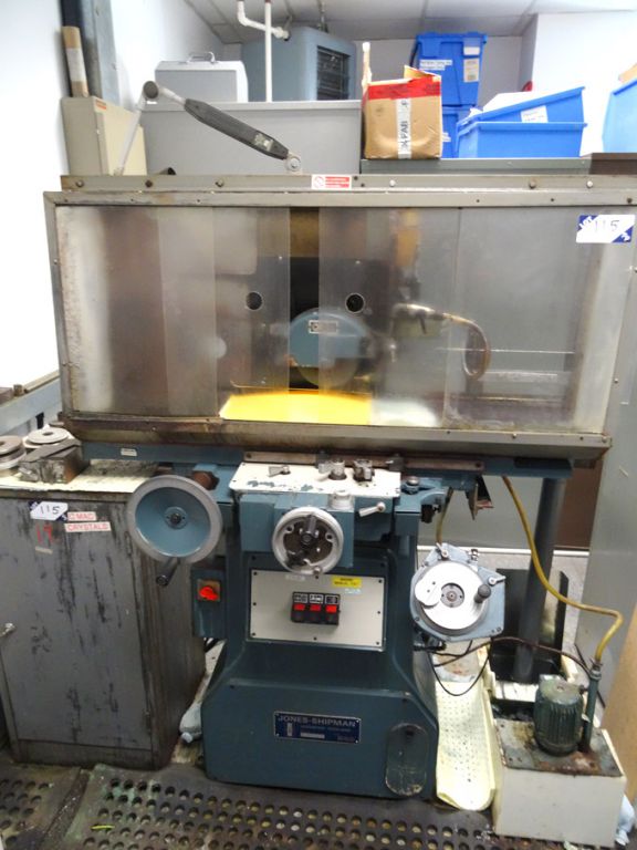 Jones & Shipman 540 surface grinder, 18x6" mag chu...