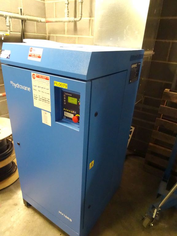 Hydrovane HV18RS rotary packaged compressor, 9 bar...