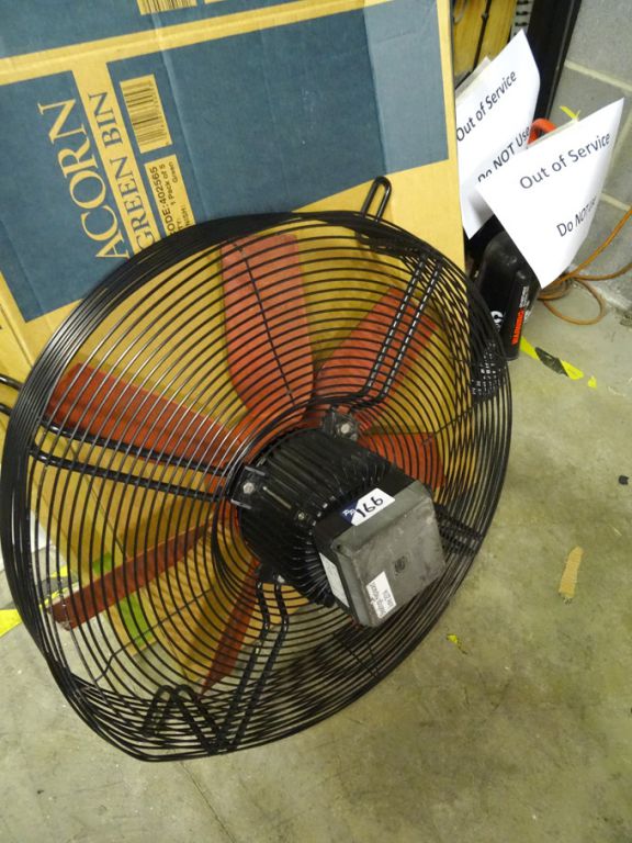 24" dia powered fan unit
