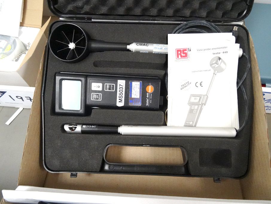 RS / Testo 440 vane probe anemometer
