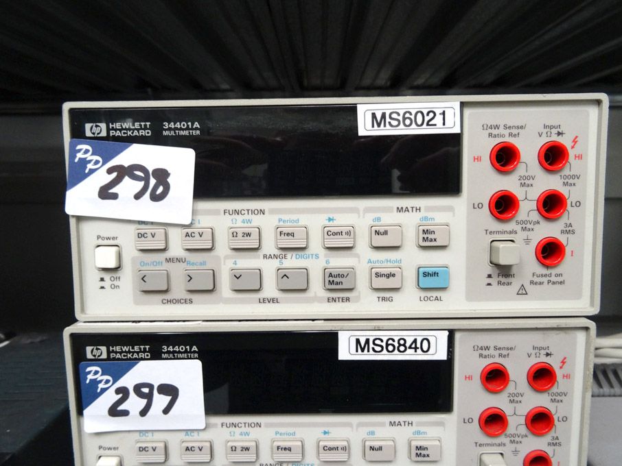 HP 34401A digital multimeter