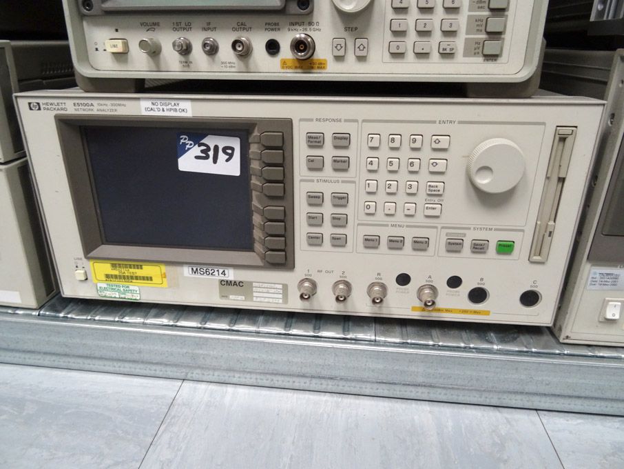 HP E5100A network analyser, 10kHz - 300MHz