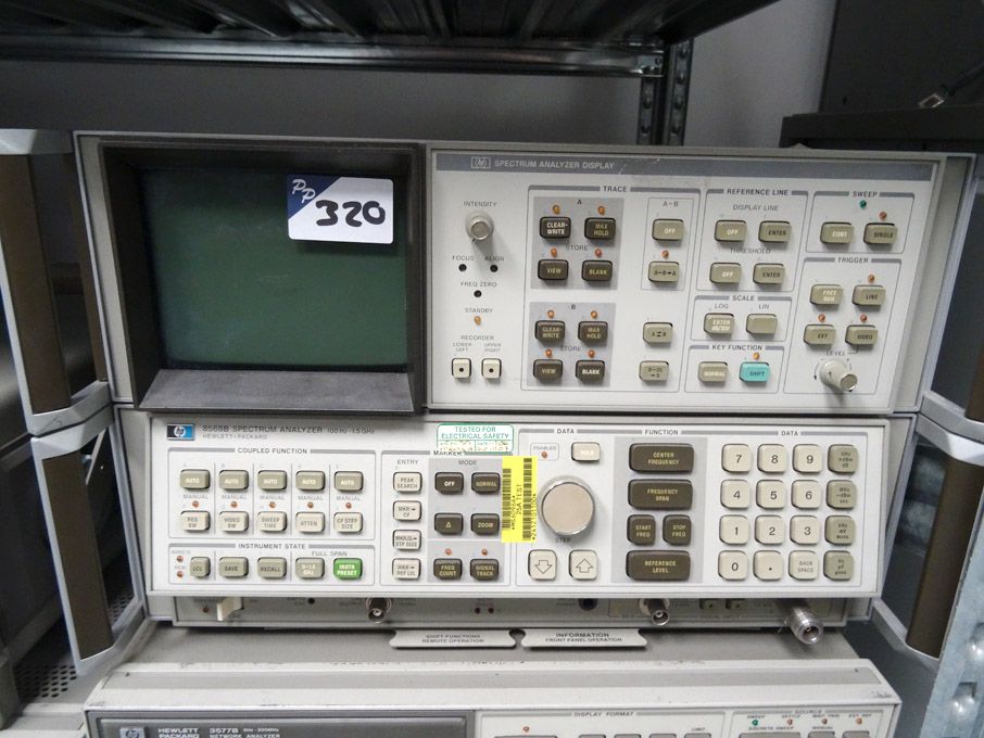 HP 8568B spectrum analyser, 100Hz - 1.5GHz