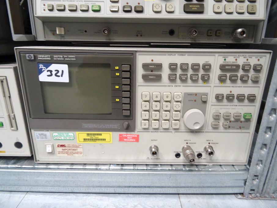 HP 3577B network analyser, 5Hz - 200MHz