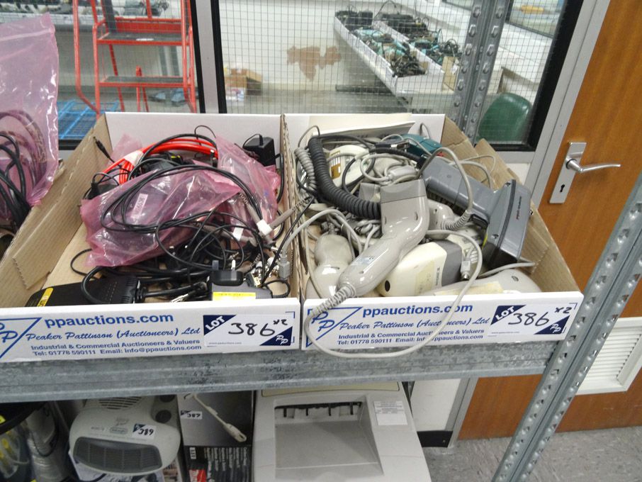 Qty various Olympus, Scanteam etc barcode readers,...