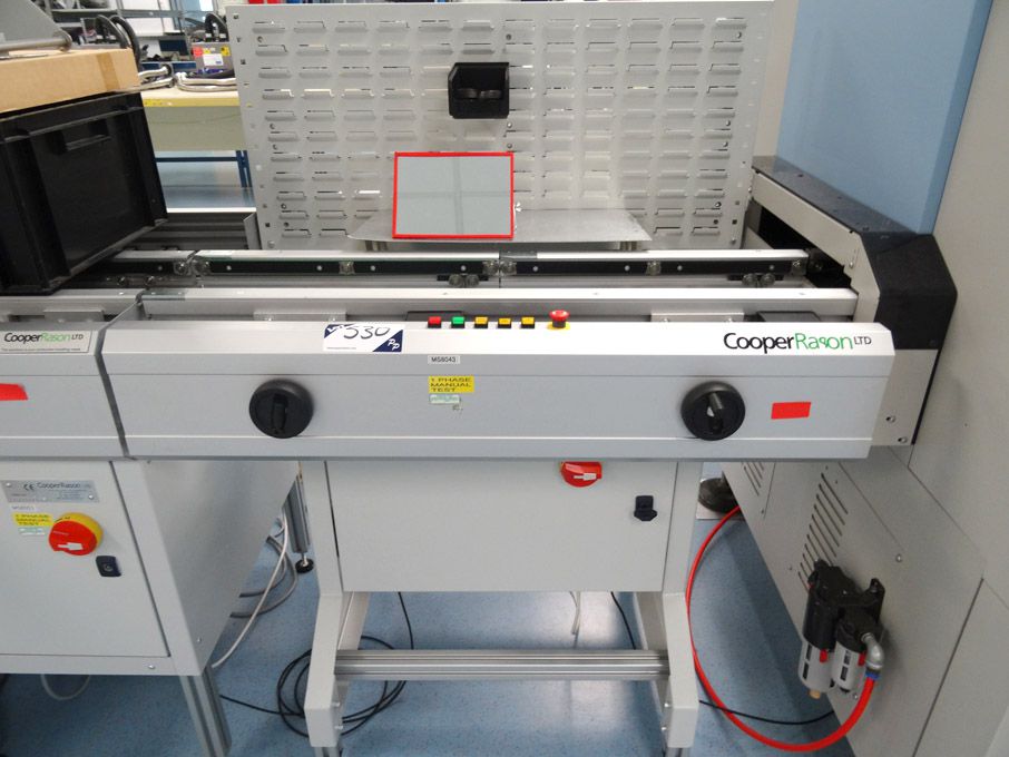 Cooper Rason adjustable width transfer station, 10...