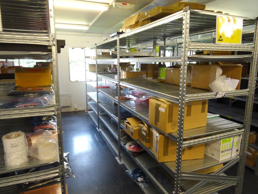 3 bays light duty boltless storage racking, multis...