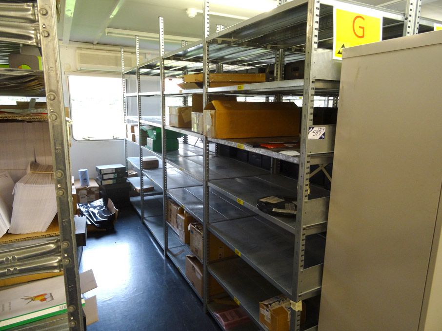 8 bays light duty boltless storage racking, multis...