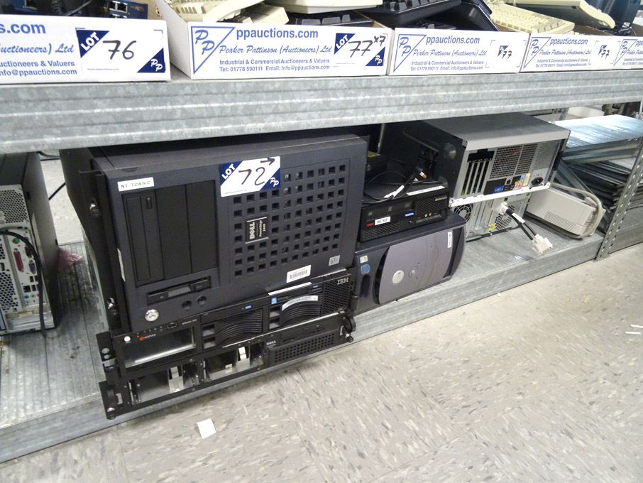 Qty Viglen, Dell, Lenovo etc servers, PCs, tape dr...