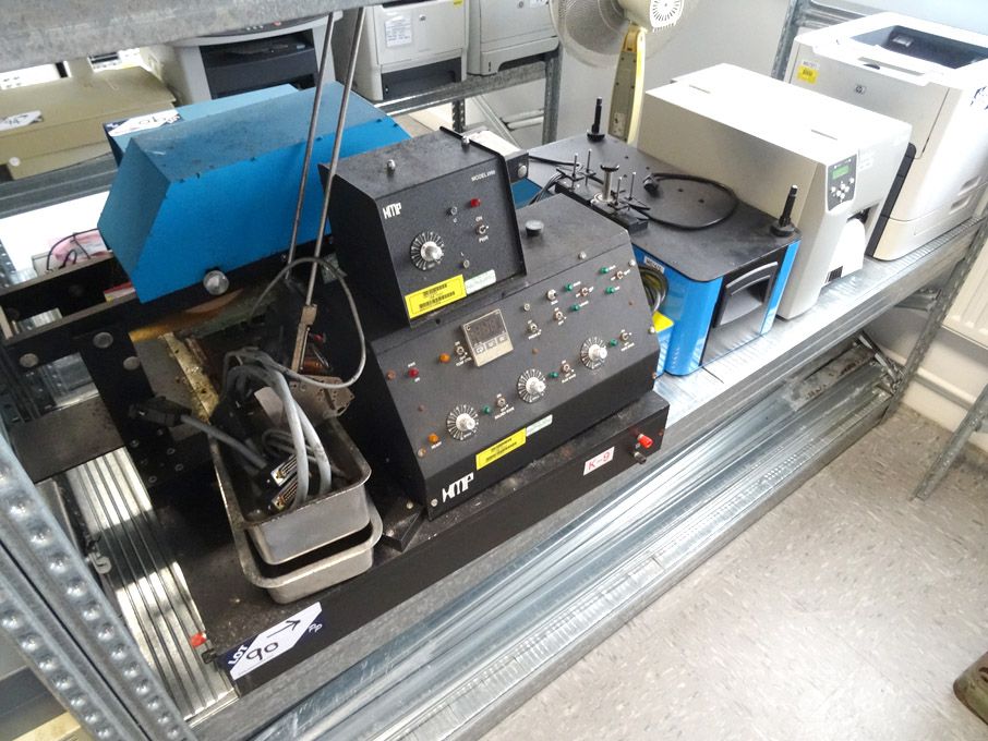 Qty various HP, County-S, HMP etc printers, label...