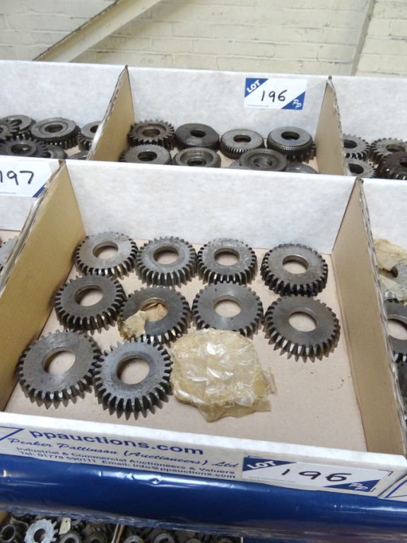 Qty 3" roughing shaper cutters, 10 DP, 14.5 PA & 3...