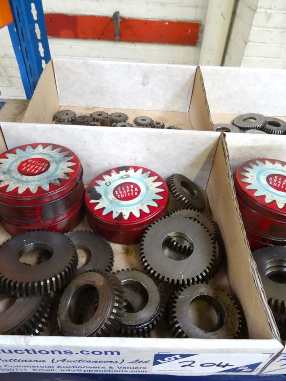 Qty 3" & 4" English, metric achme thread shaper cu...