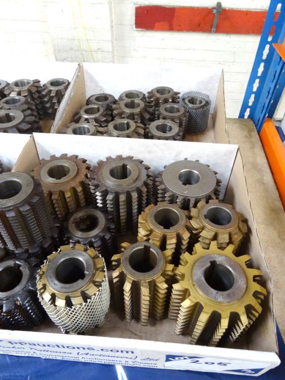 Qty various pre shave roughing gear hobs, 16 DP, 2...