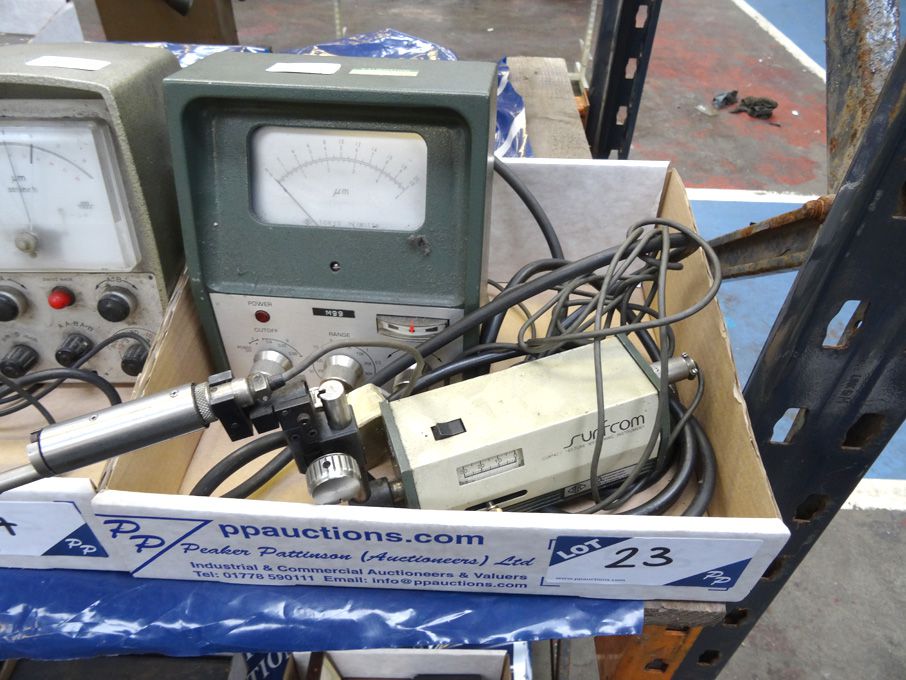 AMS Surfcom surface texture measuring instrument -...