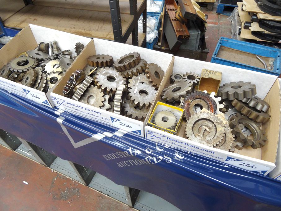 Qty Acedes etc chain sprocket cutters etc in 3 box...