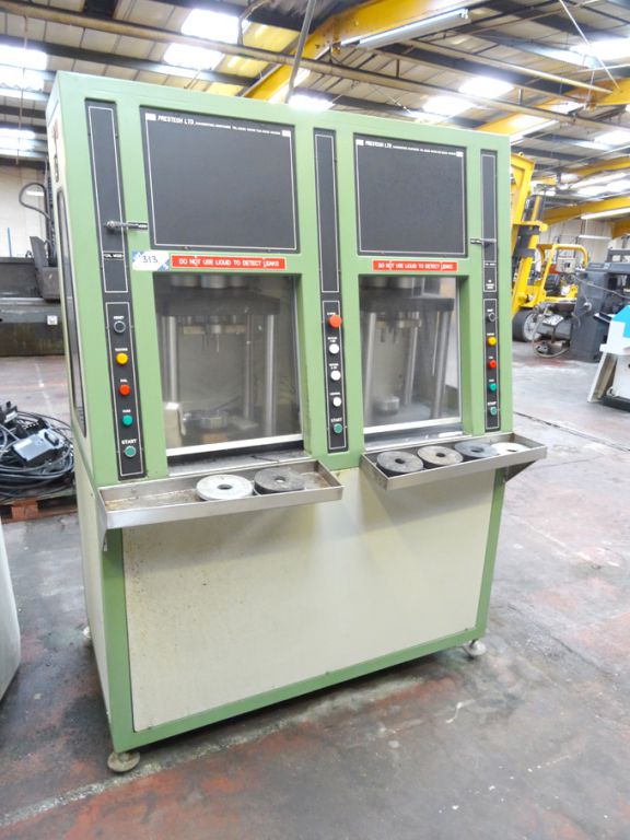 Prestech Ltd twin Loctite gluing machine, 700mm di...