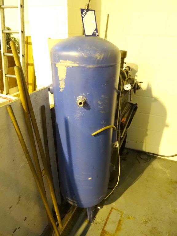 Hoval 200ltr air receiver, 12 bar max working pres...