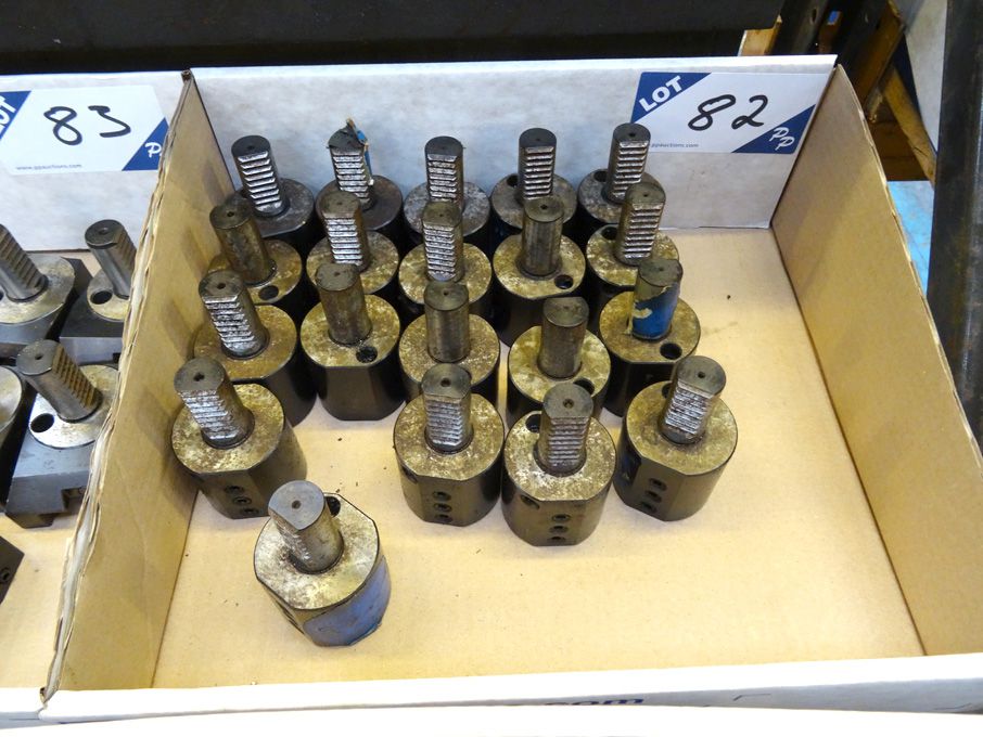 Qty DinFix E2-20x20 tool holders - lot located at:...