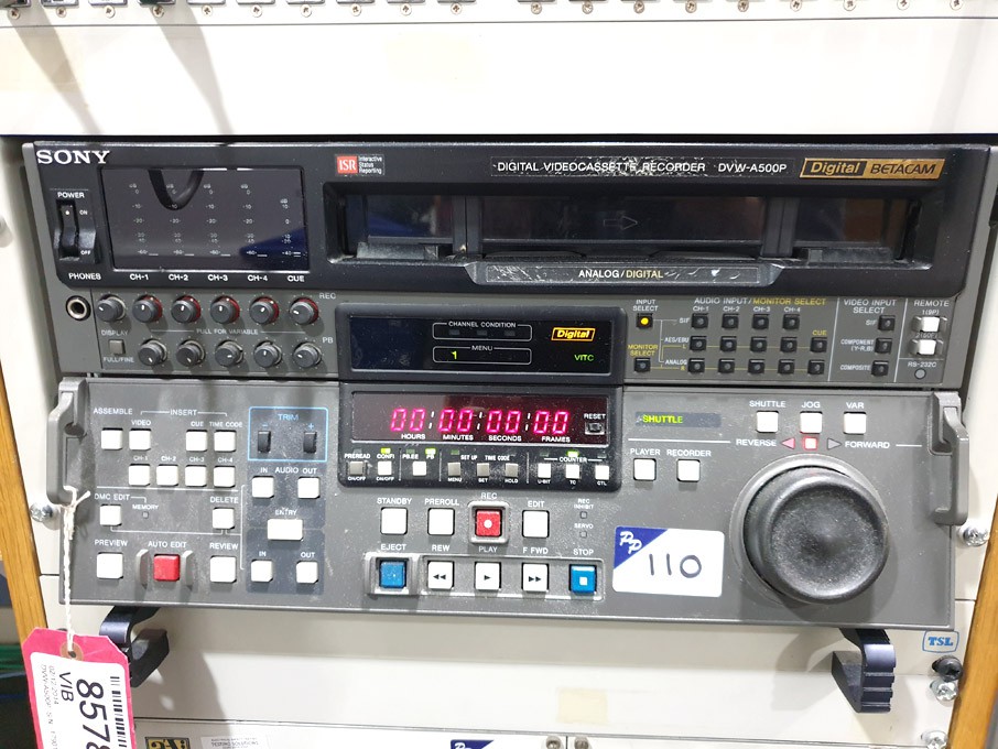 Sony DVW- A500P digital video cassette recorder