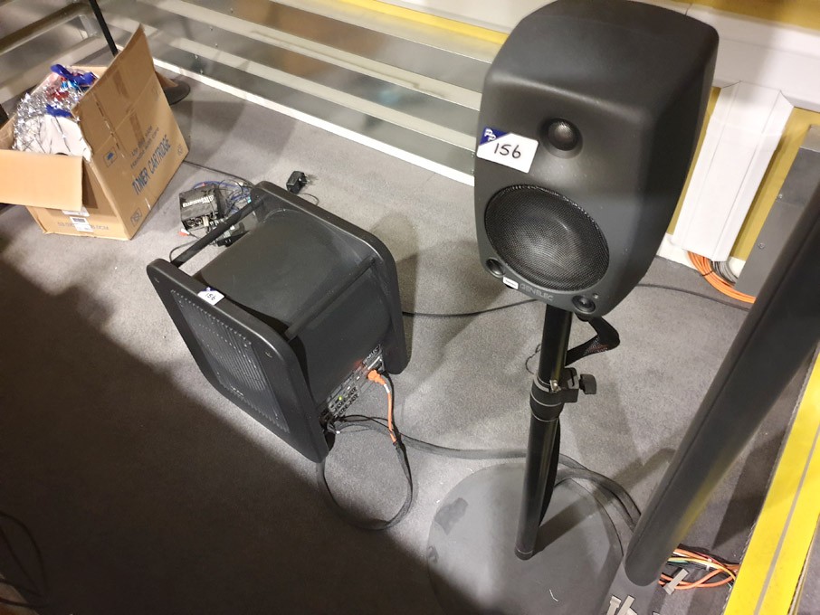 Genelec 8030A BI-amplified monitoring speakers on...
