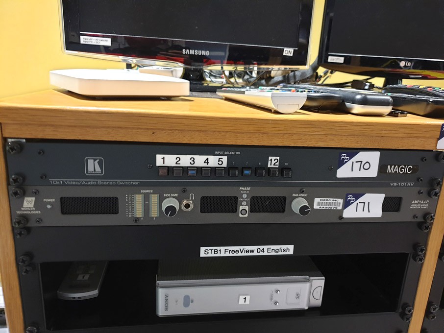 Kramer VS-101AV video / audio stereo switcher