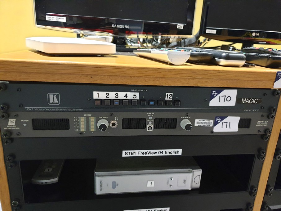 Wohler AMPIA-LP analogue audio monitor panel