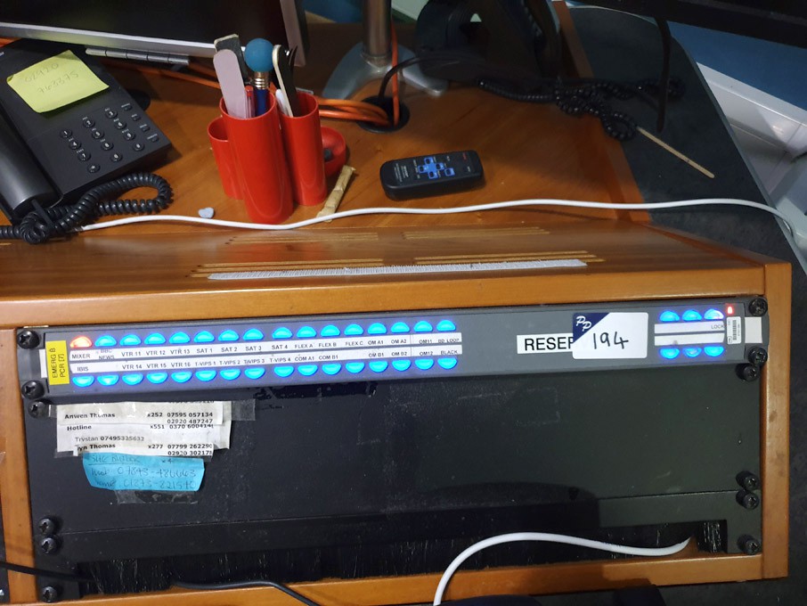 Pro-Bel router control panel
