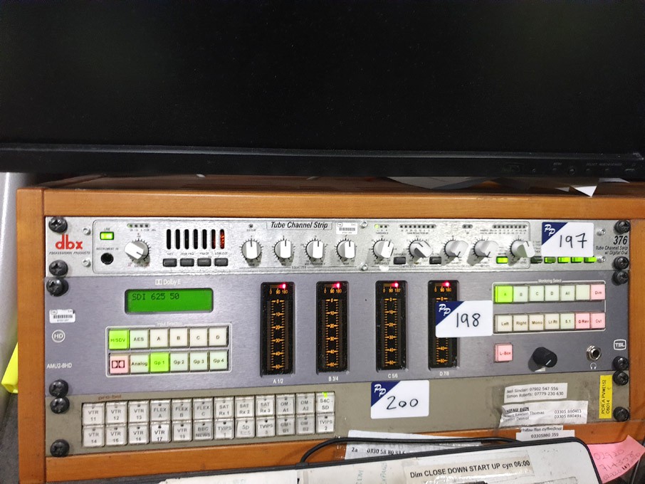 DBX 376 Tube channel strip w/digital out