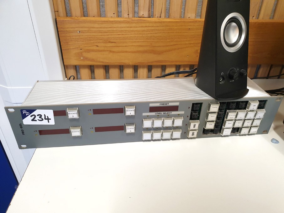 Pro-Bel 6276/6277 router control panel (missing bu...