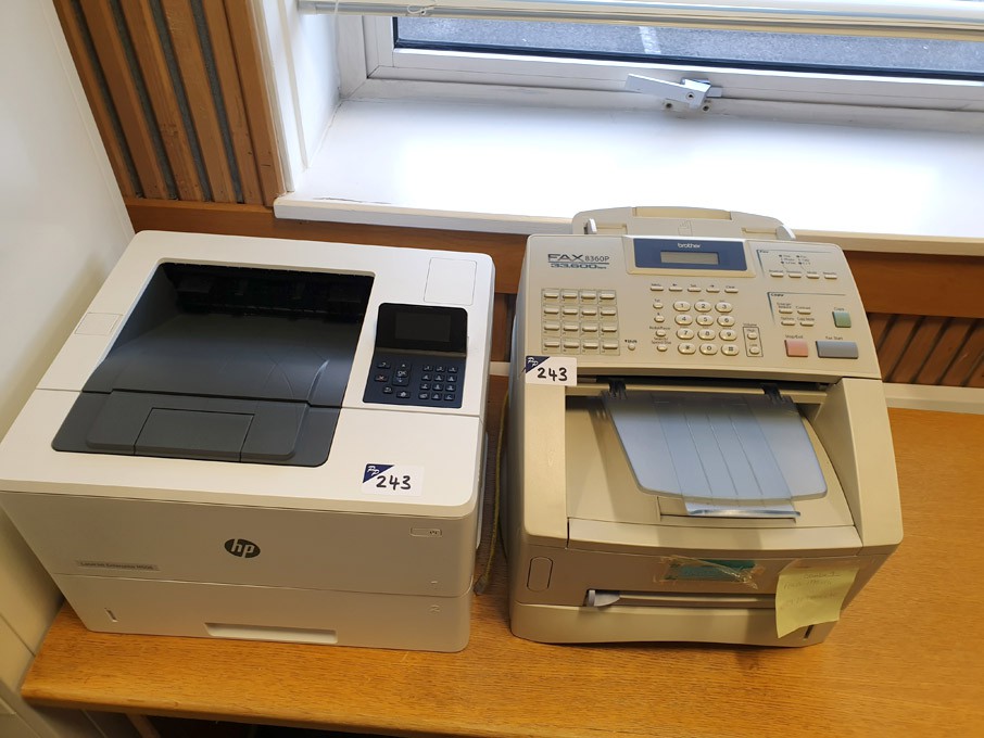 HP M506 LaserJet enterprise printer, Brother 8360P...