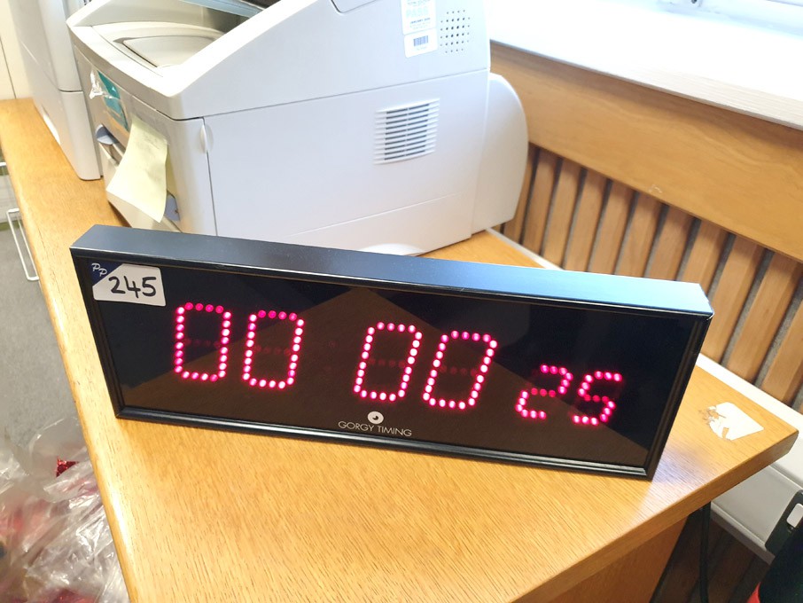 Gorgy Timing digital studio clock