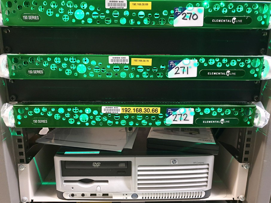 Elemental Live 150 Series rack type media encoder