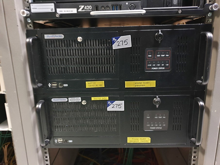 2x Sysmedia rack type PC's