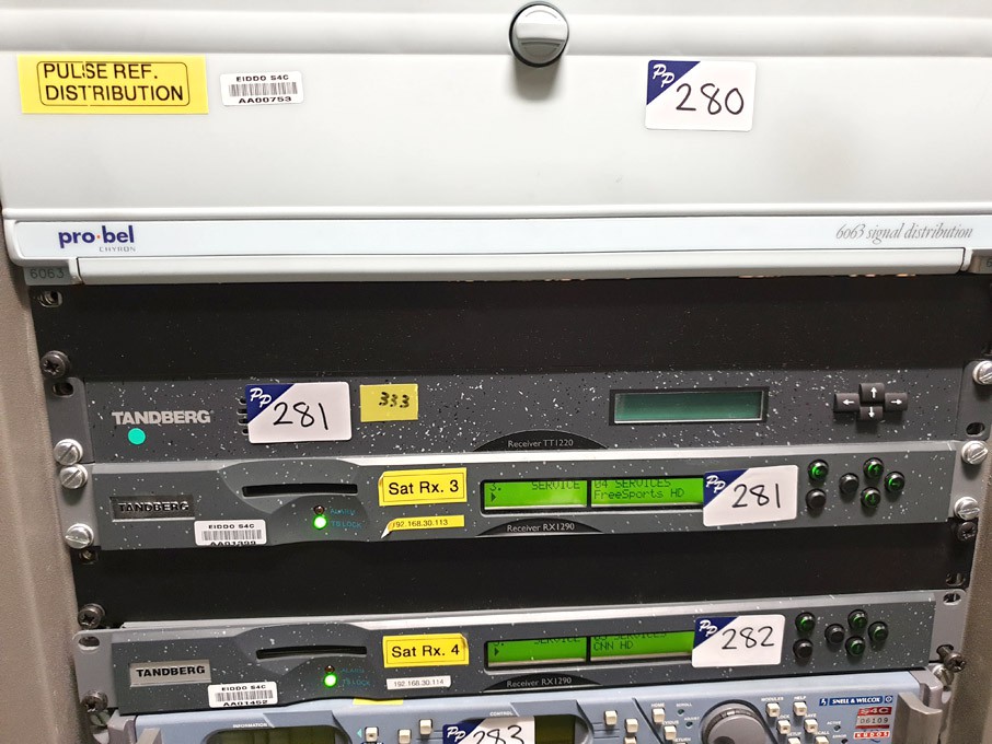 Tandberg RX1290 receiver & Tandberg TT1220 receive...