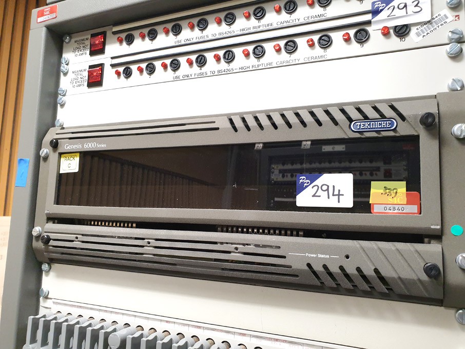 2x Tekniche Genesis 6000 Series housing frame with...