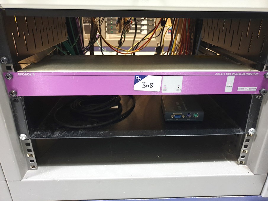 Audio Design ProBox 8 2 in 2x5 out digital distrib...