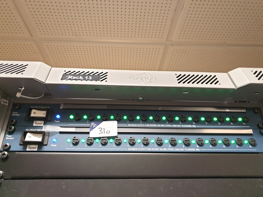 8x Power Standard 14 way MDU's, 16A max load