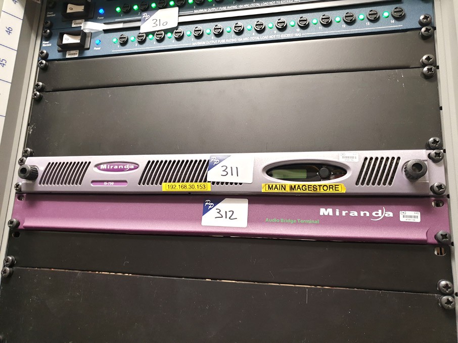 Miranda i5-750 image store master control and bran...