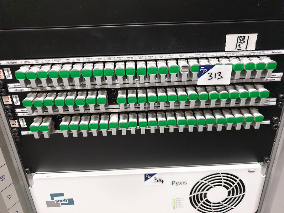 3x Argesy 24 way 'U' link patch panels