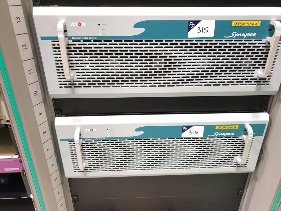 2x Axon Synapse SFR18 housing frames with plug in...