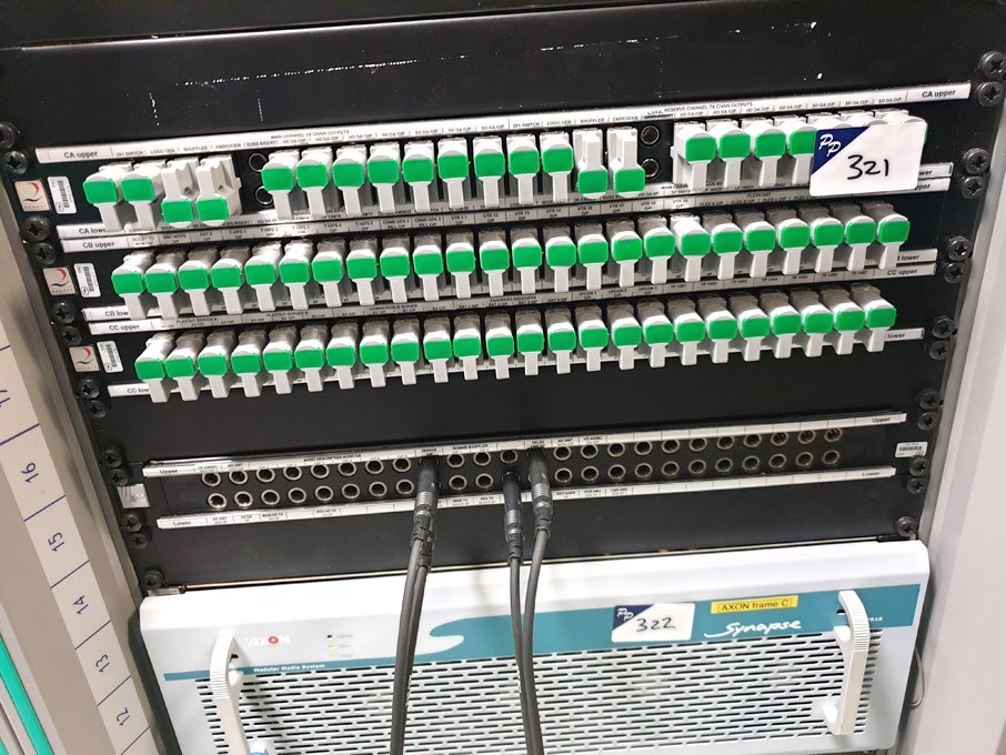 3x Argesy 24 way 'U' link patch panels