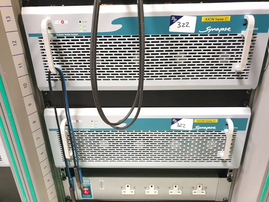 2x Axon Synapse SFR18 housing frames with plug in...