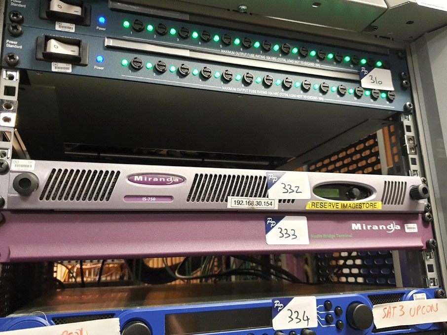 Miranda i5-750 image store master control and bran...